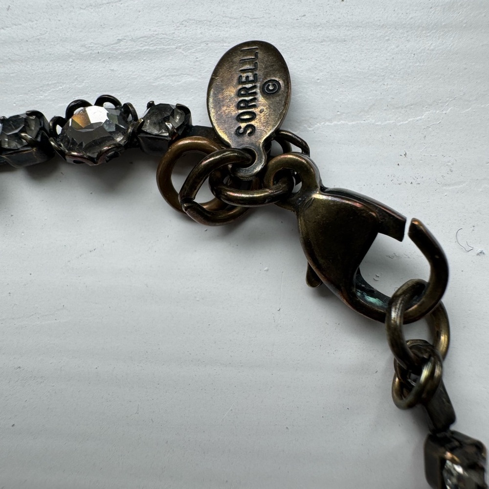 Sorrelli Gray Austrian Crystal and Stone Bracelet - Picture 8 of 8